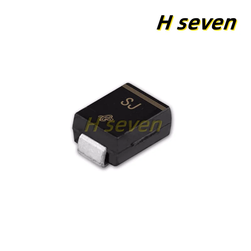 10pcs New S1J-E3/61T Screen Printing: SJ SMD, Rectifier Diode 1A/600V DO-214AC/SMA