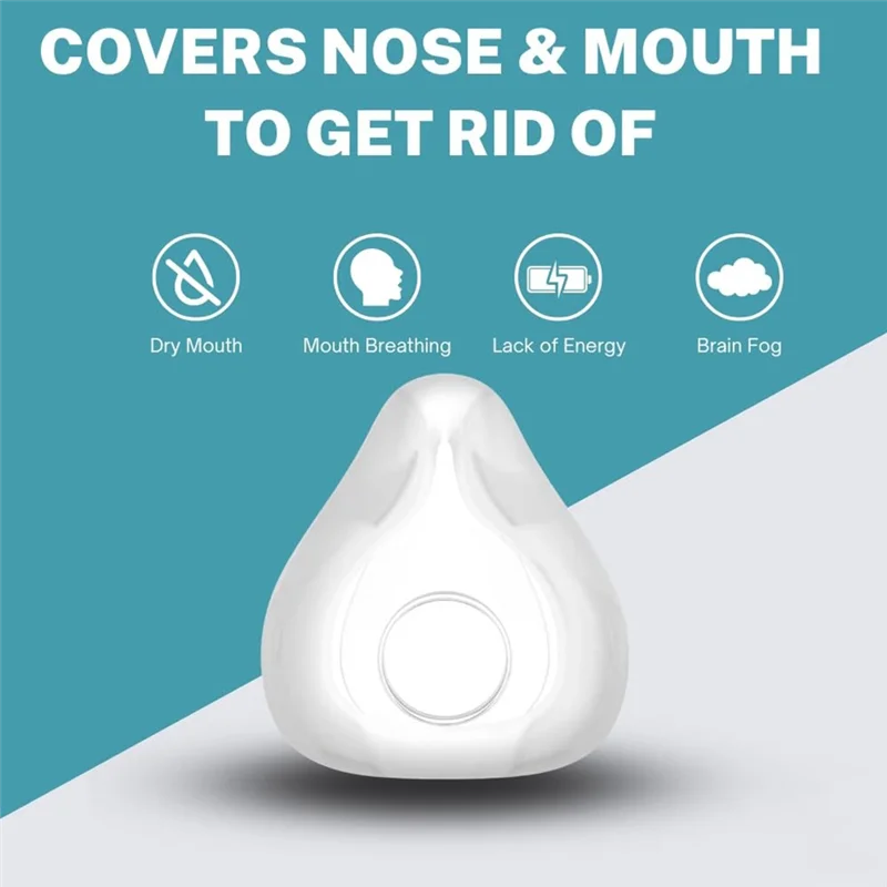 

Сменная подушка ABIT F20 для масок Airfit и Airtouch CPAP, мягкое силиконовое уплотнение, плотно прилегающая для носа и рта