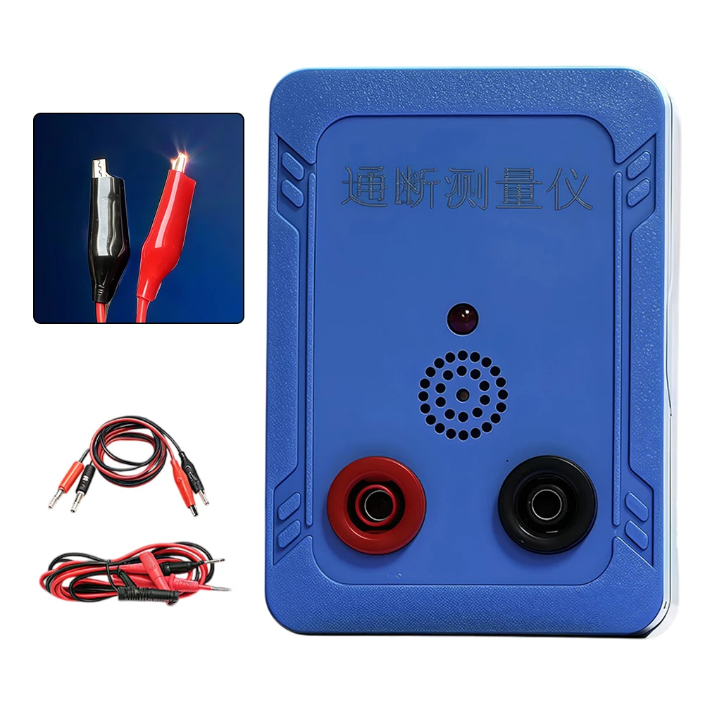 1PCS 9V Buzzer Tester Wire Tester PCB Cable Switch Products Switch Tester Conductor Open Short Alarm Continuity Test Power Tool