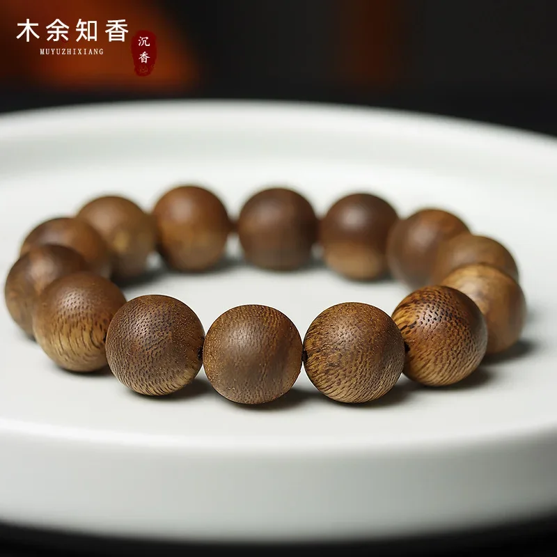 Factory agent Vietnam cute old materials lvqi Nan releaglewood prayer beads bracelet crafts