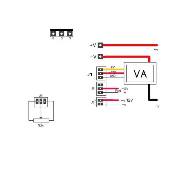 75W Constant Current Electronic Load 100V 6.6A Battery Discharge Capacity Tester For arduino Board Module