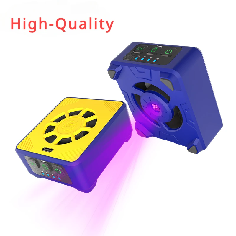 Ventilador de curado de refrigeración mecánico 3 en 1 para reparación de teléfonos móviles CUV-3 PCB soldadura extracción de humo herramienta de disipación de enfriamiento rápido
