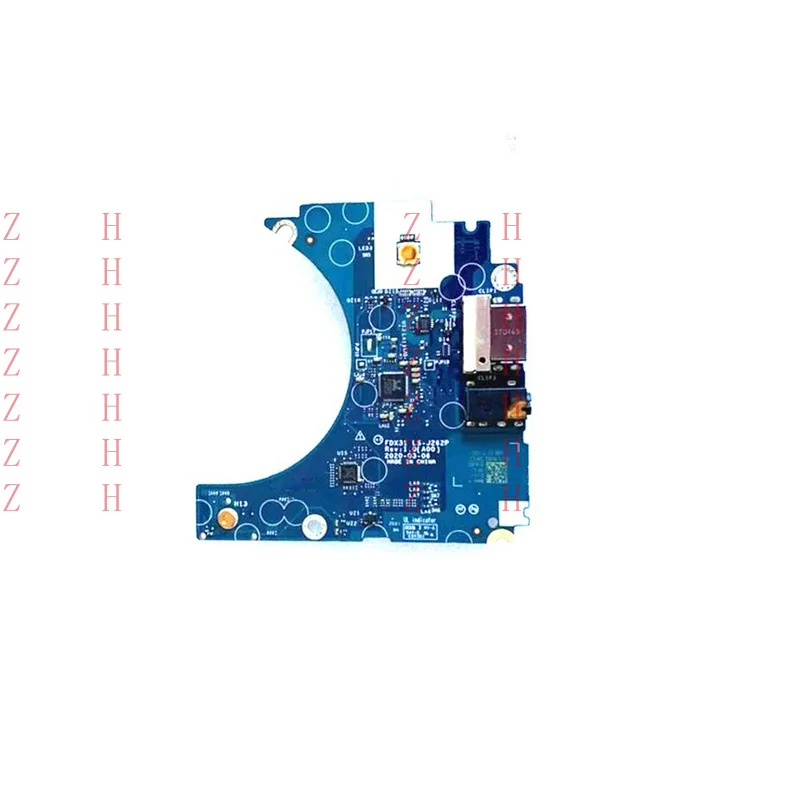 

ZHZH Laptop Power Button USB Board For DELL Latitude 7310 LS-J261P FDX30 0GXFHG GXFHG