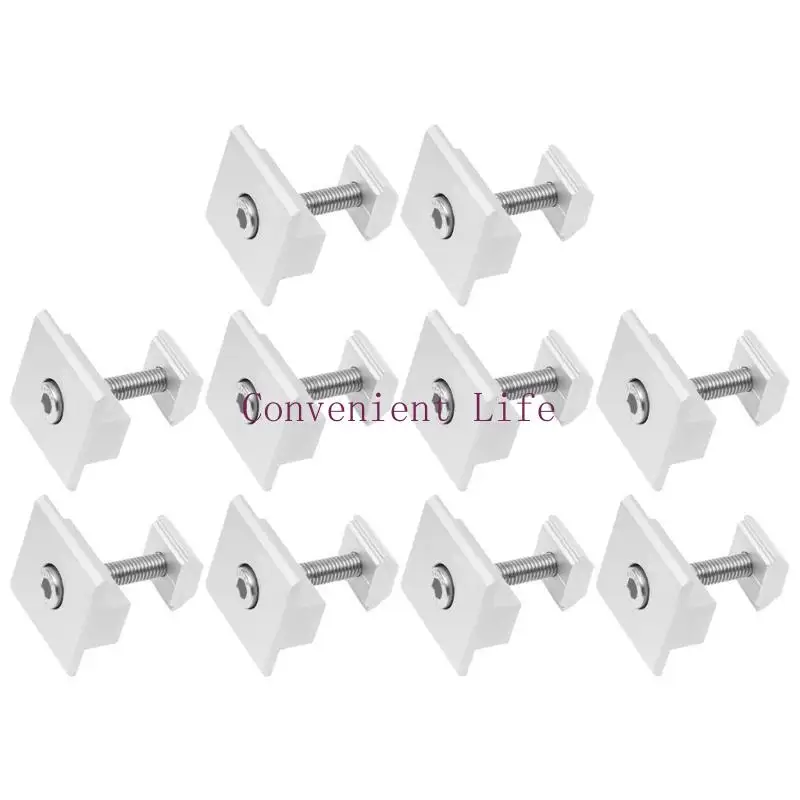 

Средний зажим для крепления панели солнечных батарей L1EE — серебристый, варианты толщины 30/35/40/45 мм