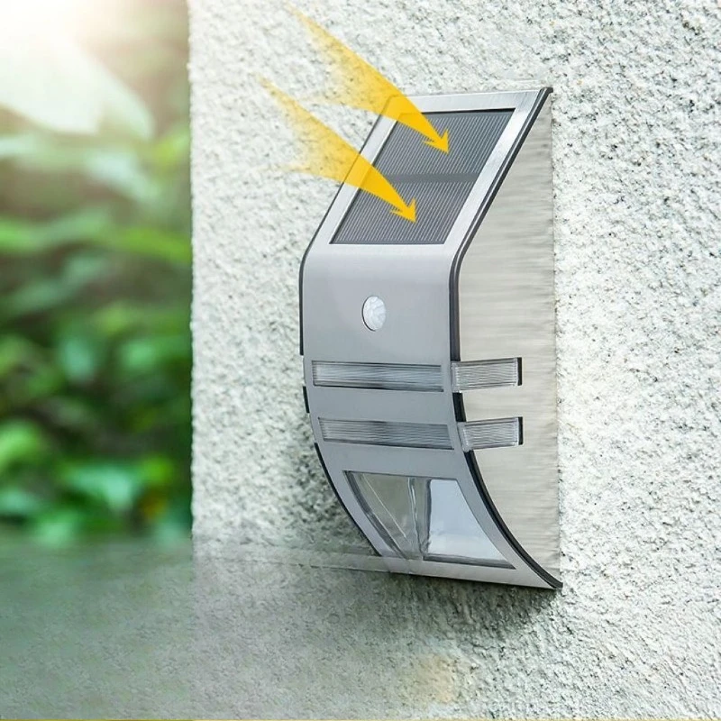 

Solar garden outdoor lights, exterior wall home garden lights