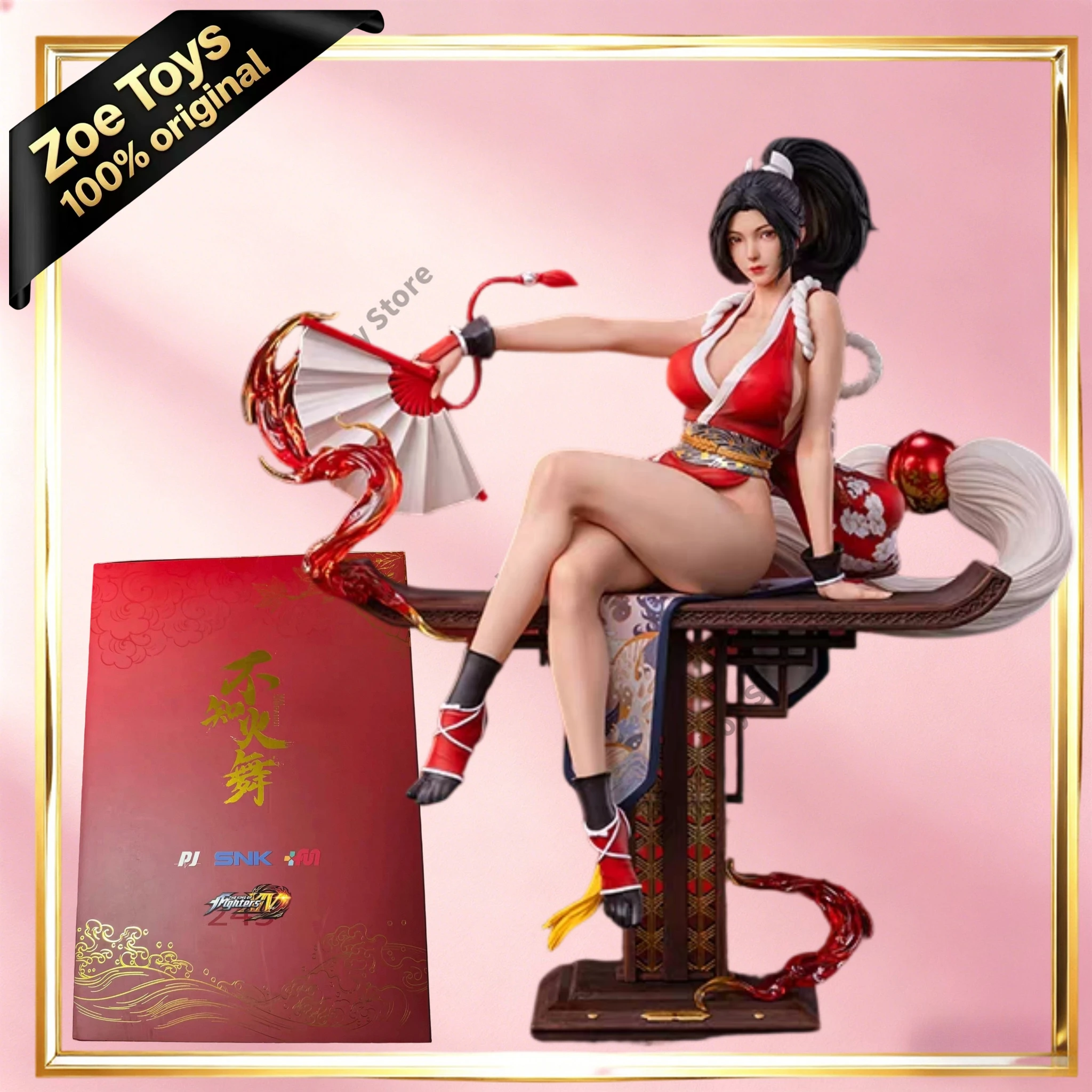 SNK×JQ×PIJI Studio Licensed Mai Shiranui 1/6 Figure The King of Fighters XIV PVC Statue New Era Series High Restore /High Detail