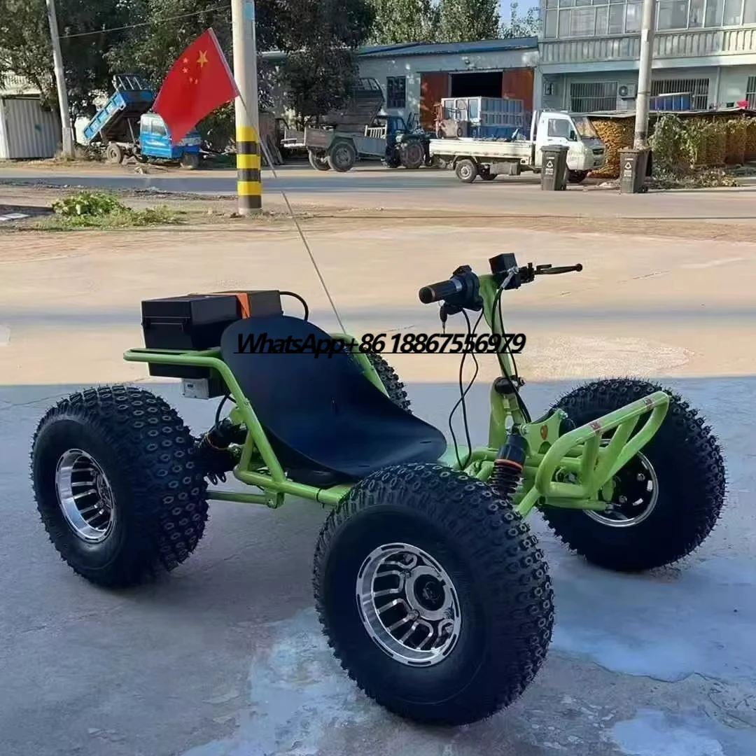 

Factory Direct Outdoor Explore Adult/Kids Kart Drift Car Mini Off-road Kart Racing Drift Car Electric 48V 20A Kart