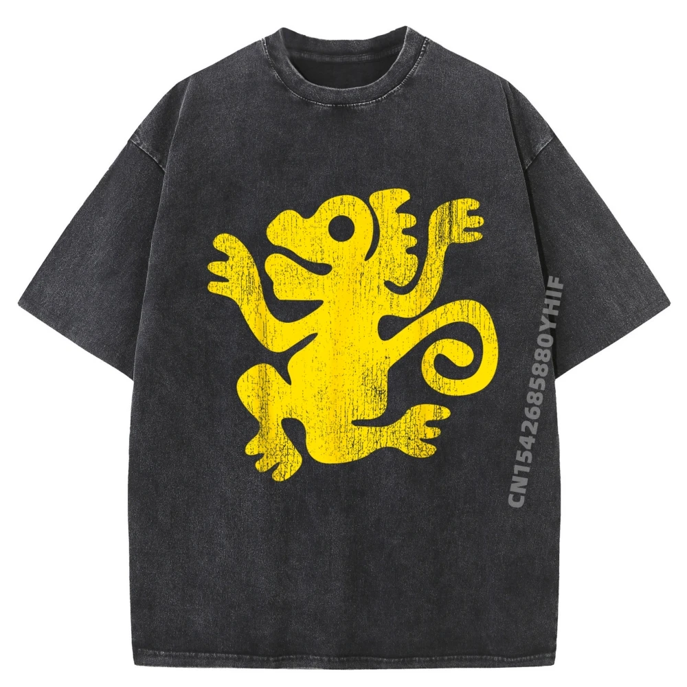 

Legends Of The Hidden Temple Green Monkey Funny Shirts Youth Meme Tshirt Mens Leisure Washed Shirt For Male