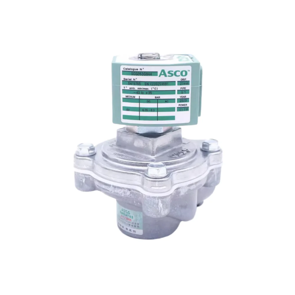 SCG353G047 ASCO Electromagnetic Right Angle Pulse Valve G11.5 inch DN40 1/2 thread