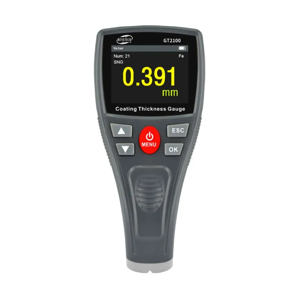 Digital LCD Gm2110 Fe-based Car Coating Thickness Gauge