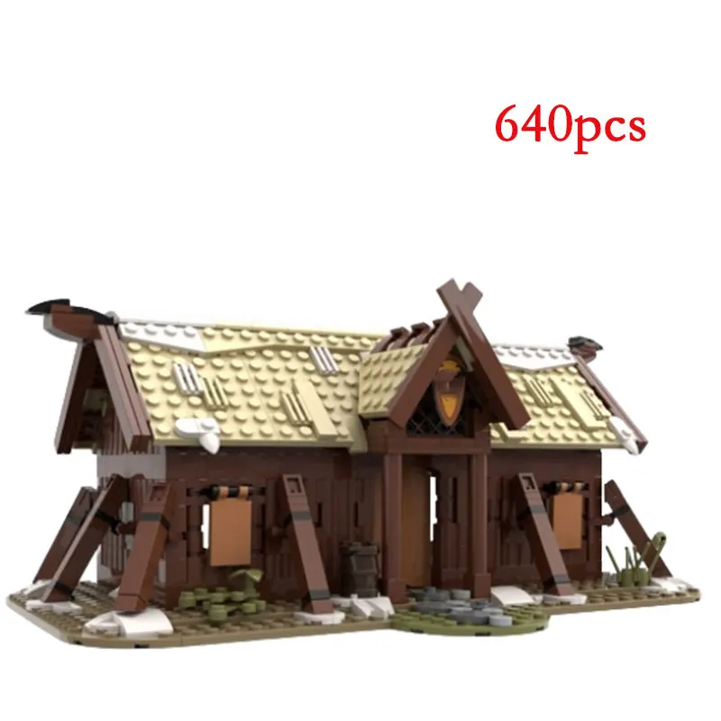 Spot MOC-102557 Petits décennie s de Construction Paremploi Assemblage Maison d'Assemblage Série de Construction Jouets Puzzle DIY Modèle Cadeau pour Enfants