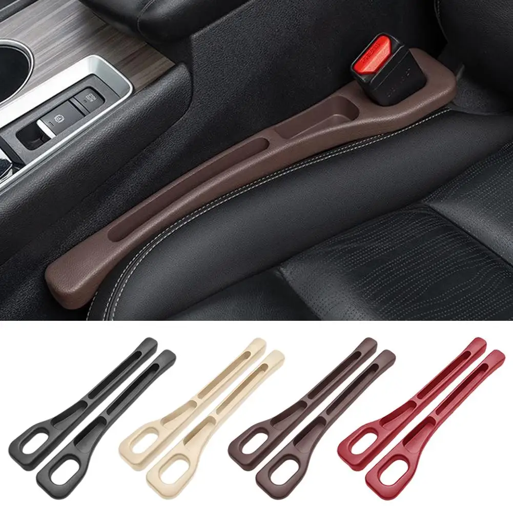 1 paar Auto Sitz Lücke Füllstoff Sitz Spalt Lagerung Box Tasche Zwischen Sitze Konsole Organizer Dekoration Innen Auto Zubehör