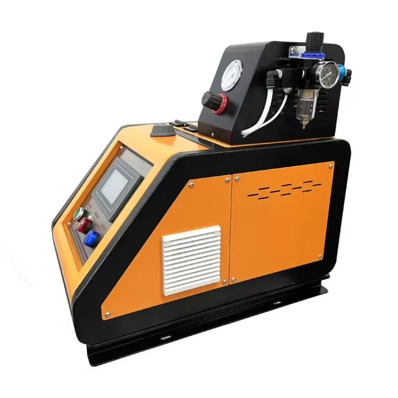 Easy Operate Piston Pump Hot Melt Glue Dispenser Machine for Cosmetic Packaging Gluing