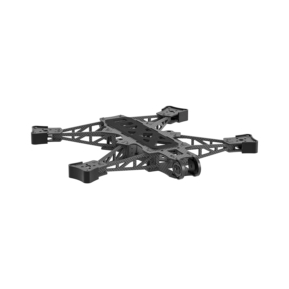 AOS UL7 V5 Ultraleichtes FPV-Rahmenset mit 3 mm Arm, kompatibel mit O4 Air Unit Pro für FPV