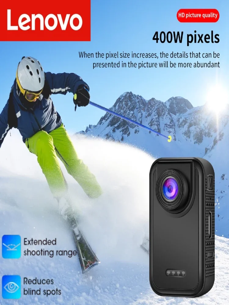 AliExpress Lenovo HD Thumb Camera Campus Pocket – Magnetic Chest-Mount POV Camera Cycling, Hiking, Outdoor Sports Recording For Outdoor