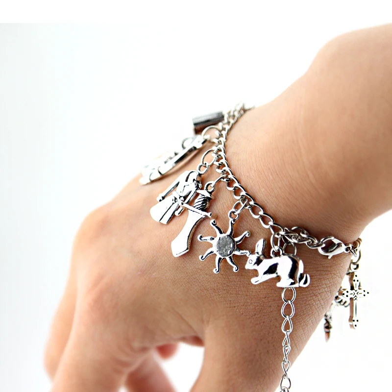 Popular TV Buffy the Vampire Slayer Charms Bracelets Fashion Alloy Hand Jewelry for Fans Women Men Gifts