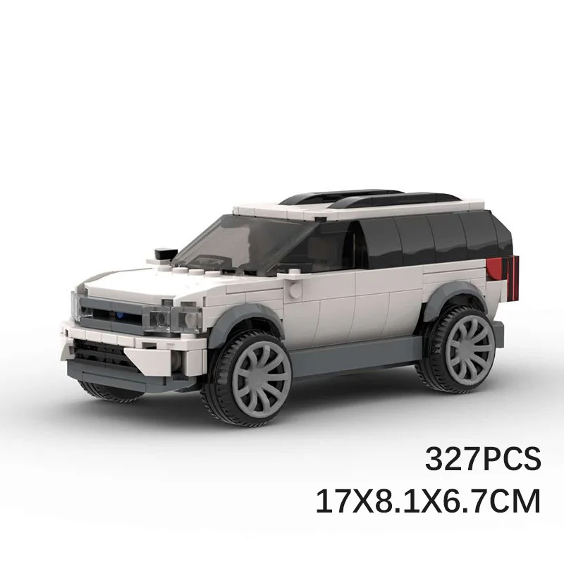 

Горячая 8-сетка City Transport Jeep Off-road SUV F450 Explorer Truck Vehicle Heavy Pickup Super Speed Building Blocks Модель городского автомобиля