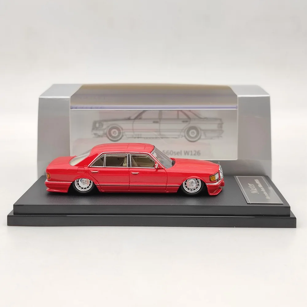 Master 1:64 S-Class S560sel W126 S450 W222 S680 S650 Diecast Toys Car Models Metal Collection Limited Gifts