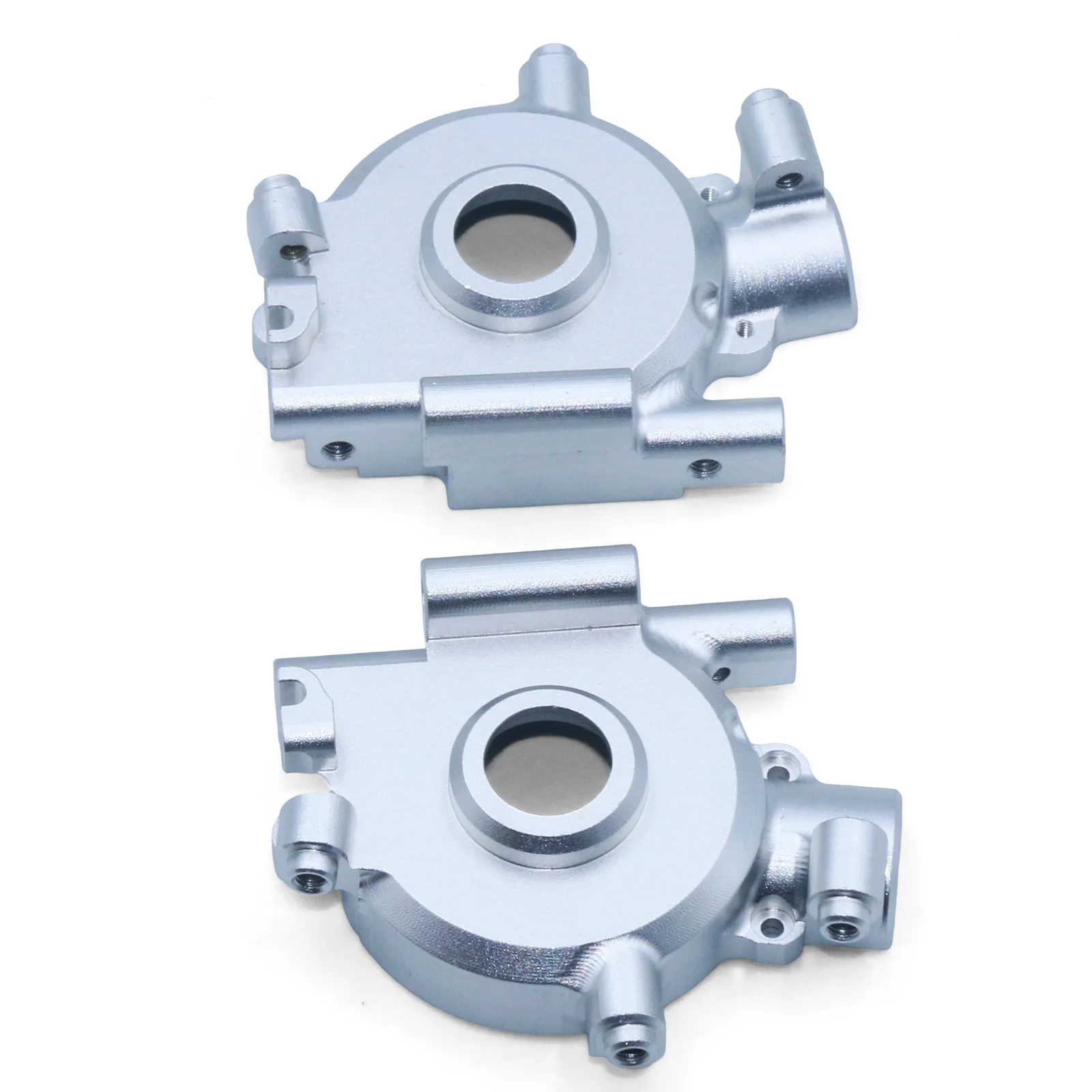 로시 바하 록 레이 1/10 메탈 프론트 기어박스 하우징 고강도 합금 업그레이드 부품 원격 조종 자동차 기어박스 강화 쉘