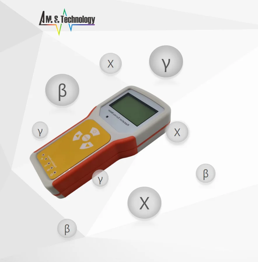 AMS-Smart Radiation Detector, Accurate Sensitive Radiation Detector Device Radiation Survey Meter Industrial