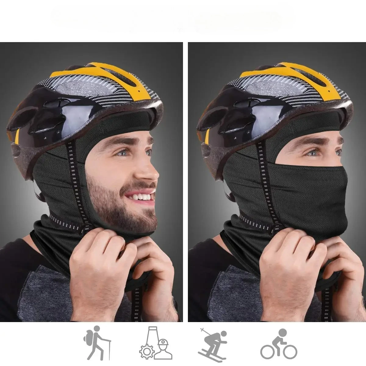 

Балаклава, маска для катания на лыжах, полнолицевая маска для мужчин и женщин, дышащая полнолицевая маска для катания на лыжах и занятий спортом на открытом воздухе