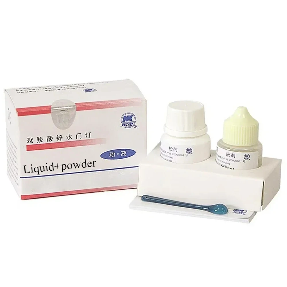 Dental Zinc Polycarboxylate Cement Kit, 1/2/3 Set Options, Extra Strong Bonding for Crowns & Dental Prosthesis
