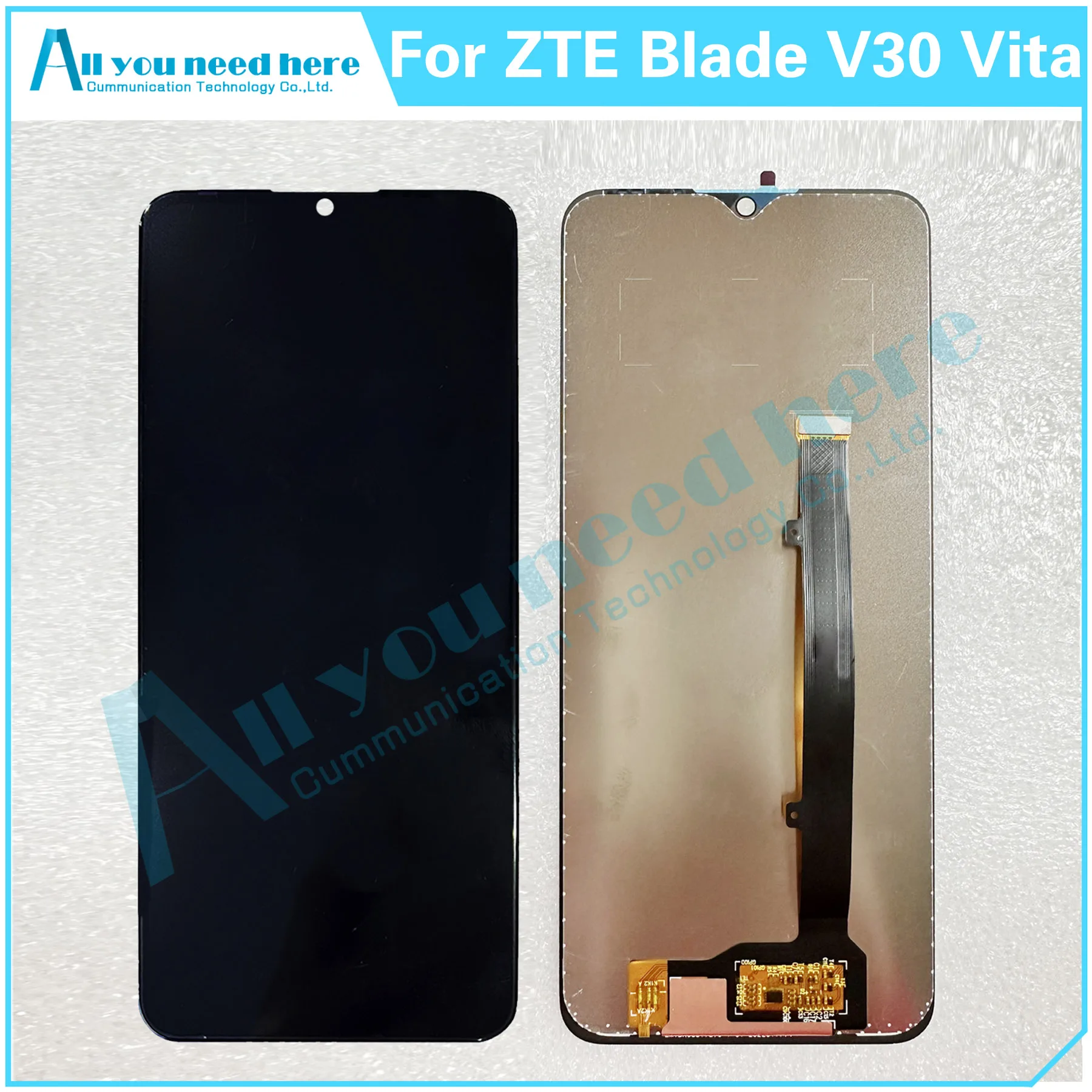 

100% Test AAA For ZTE Blade V30 Vita 8030 LCD Display Touch Screen Digitizer Assembly For V30Vita Repair Parts Replacement