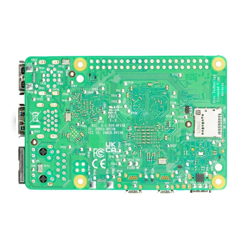 Official Original Raspberry Pi 5 4GB 8GB RAM Development Board Case Cooling Fan Cooler Optional