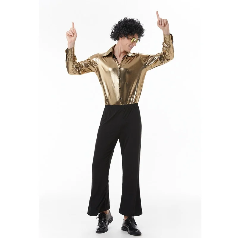 Kostium na Halloween dla piosenkarki baru, nowy retro zestaw w stylu lat 80., strój sceniczny dla piosenkarki hip-hopowej, damski strój etniczny, kostium sceniczny.