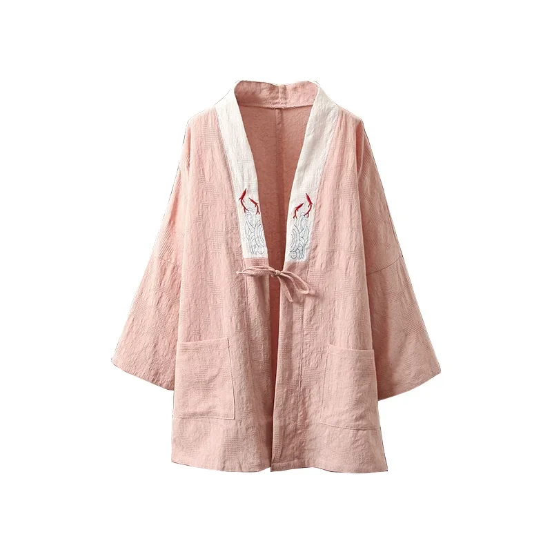 여성용 플러스 사이즈 Tangzhuang 격자 무늬 중국 전통 의류, 치노아 코튼 치파오 상의, 오리엔탈 10437