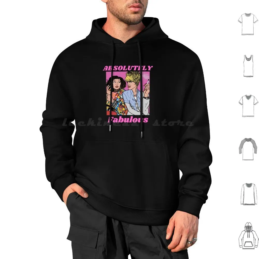 Sudaderas con capucha Absolutely Fabulous Ab Fab de manga larga Edina Monsoon Absolutely Fabulous Abfab Ab Fab Joanna Lumley Britcom