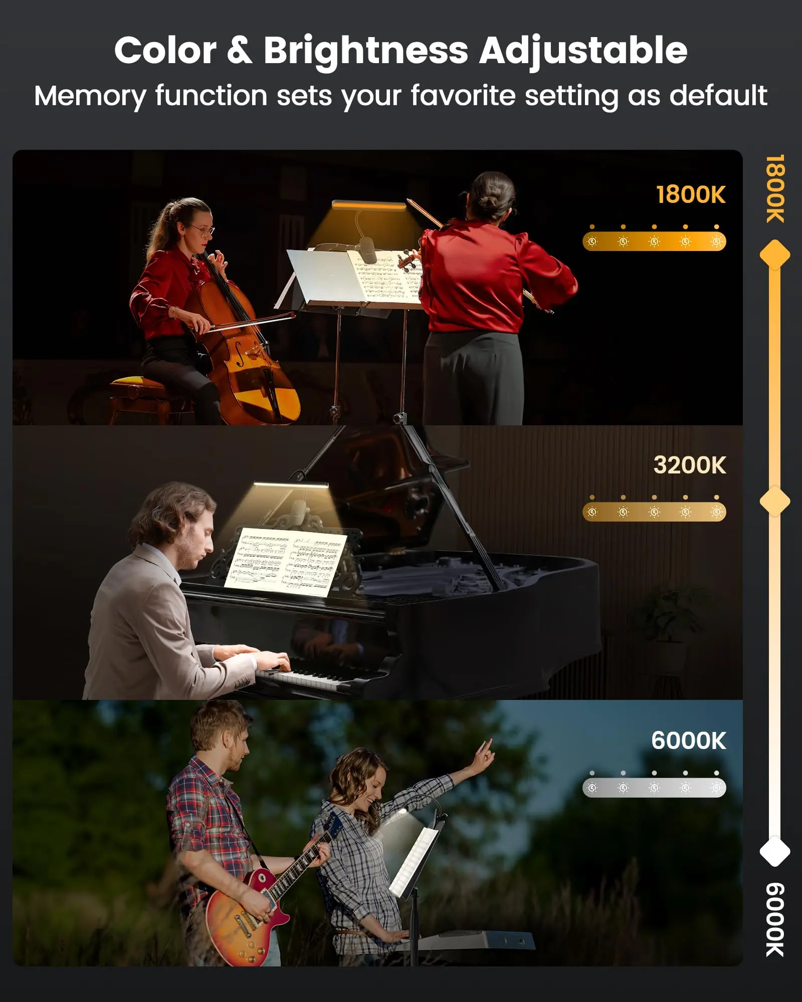 Thumbnail 3 - #27 New Music Stand Lights Arrivals