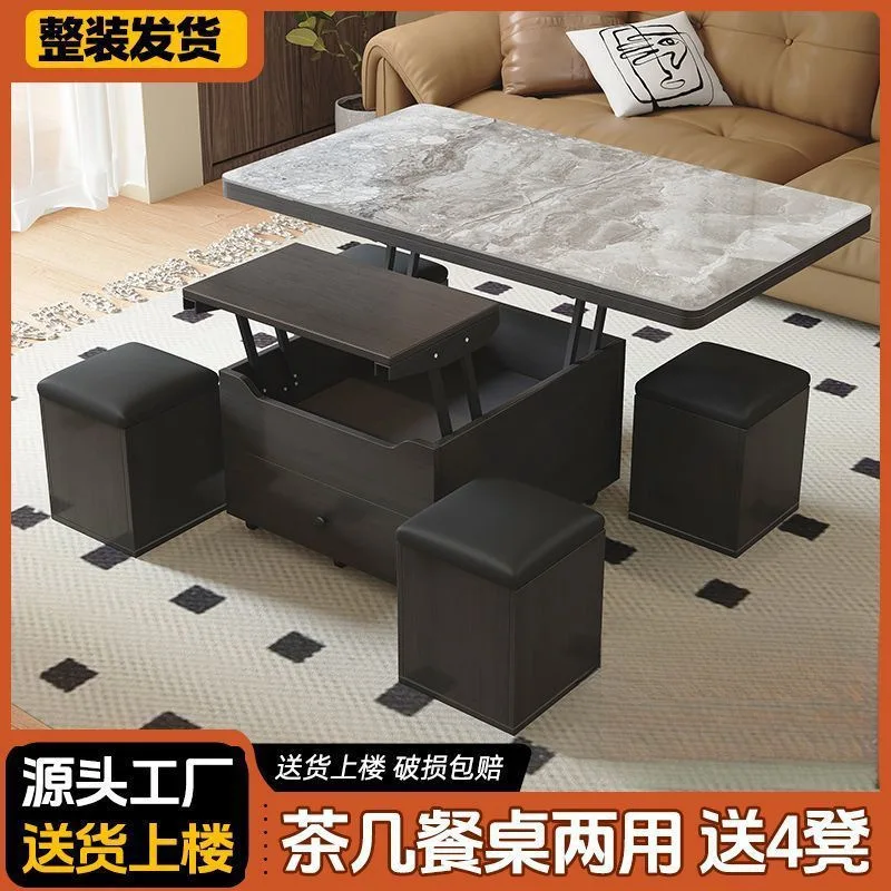 Small apartment living room, oversized storage can be folded and expanded, and it is easy to move and take care