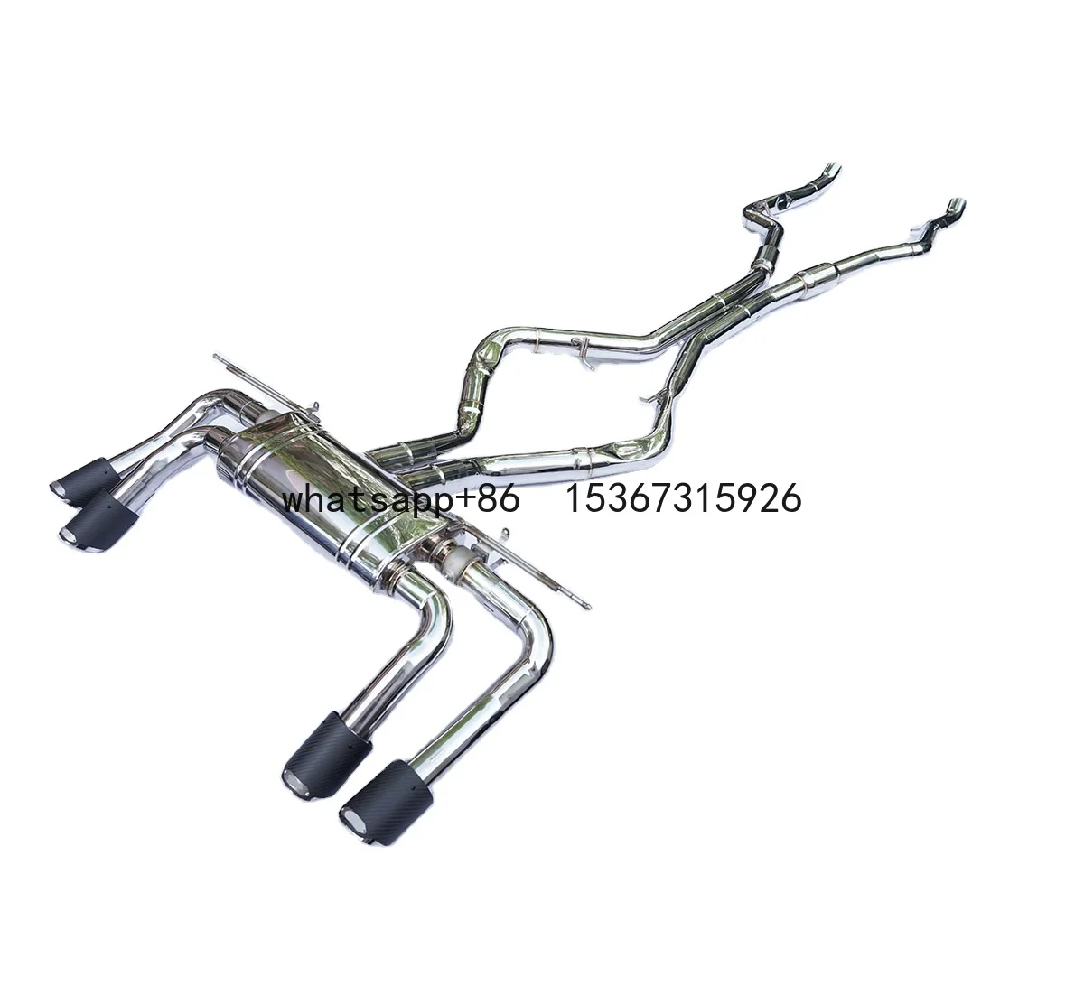 Jagrow performance 304ss or titanium alloy exhaust pipe for BMW X5M F95 exhaust system