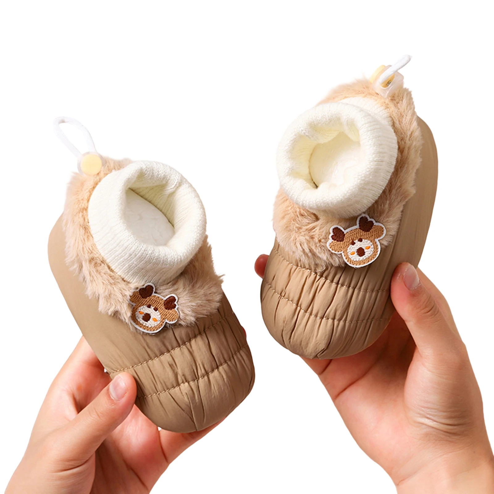 

Зимняя обувь для младенцев от 0 до 18 месяцев, мягкая обувь для первых шагов с изображением животных для девочек и мальчиков.