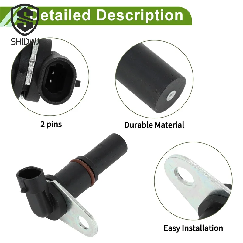 

8929388 Датчик положения коленчатого вала для DETROIT DIESEL SERIES 60 TRS Прочный черный датчик кривошипа двигателя CKP