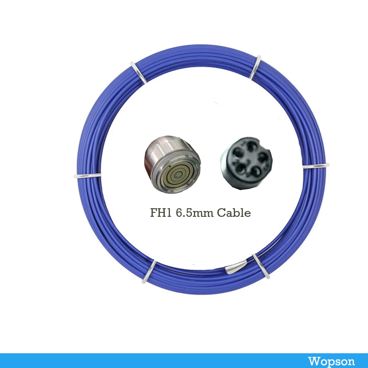 

WPS-FH1 6.5mm 30M Cable Pipe Inspection Video Camera,Drain Sewer Pipeline Industrial Endoscope System Cables