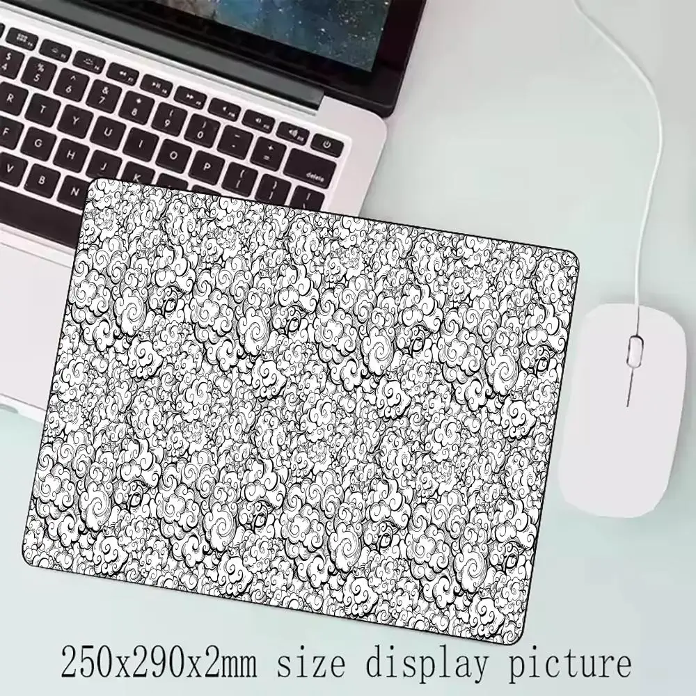 Cloud Art Mouse Pad Large Computer Office Game Table Mats XXL Rubber Anti-slip Gaming Keyboard Mousepads Long Desk Pads