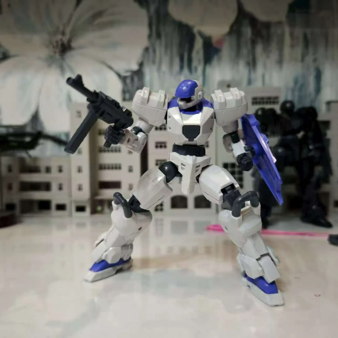 셰이크 메인랜드 AB-107 벅 ZA-BOL 슈퍼 기병대 트루퍼 조립 모델 키트 로봇 병사, 14세 이상 액션 피규어 장난감 소년용 선물