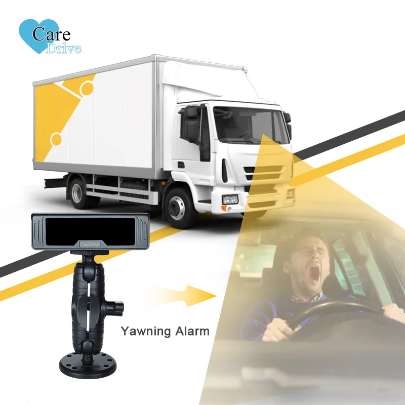 CareDrive New MR830 Sleeping Driver Alarm Fatigue Detector Driving Sensor Monitoring Warning Device Dsm Dms Truck Camera System