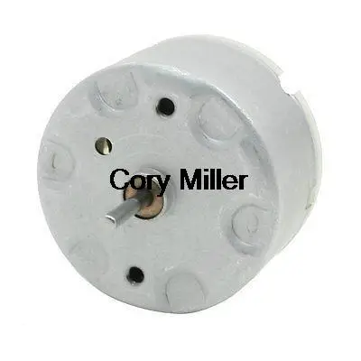 DC 6V 4000R/MIN 2 Pin Connector Cylinder Shape Micro DC Motor