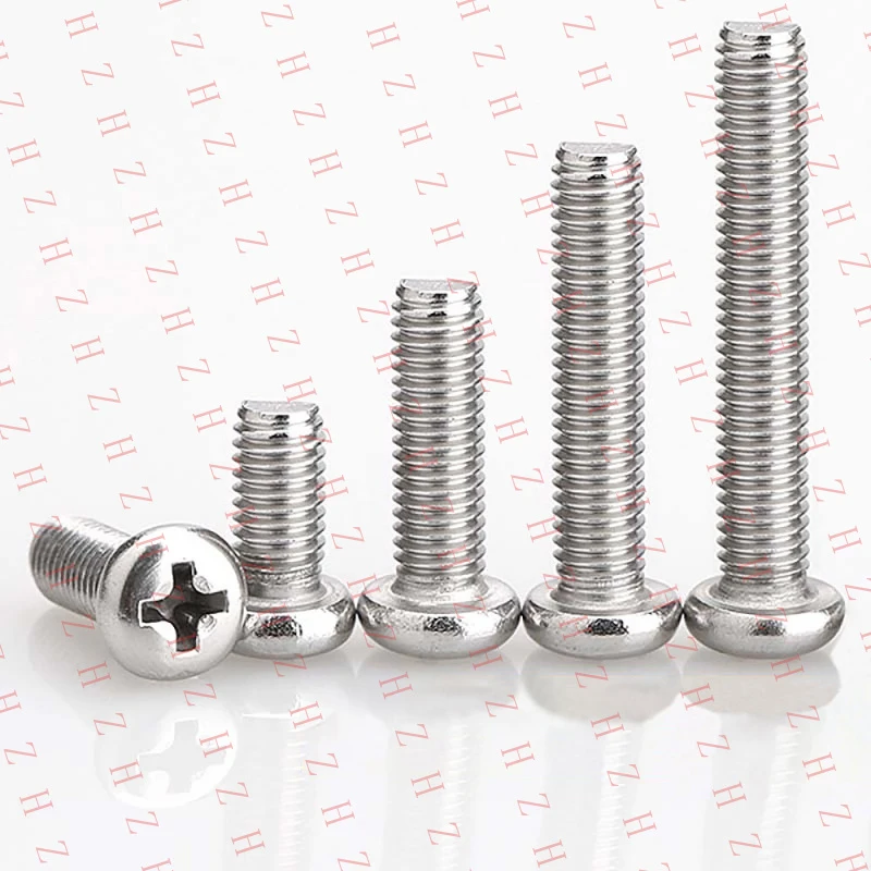 

Винты с полукруглой головкой из нержавеющей стали U+ M3 M4 M5, машинные винты с крестообразным шлицем Phillips, болты с шлицем Pozi【Оптовые продажи, сообщения для продавцов】