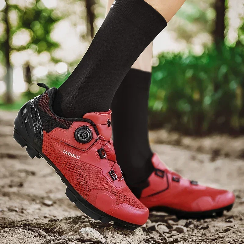 Pro MTB Mens Road Lane Board Cycling Shoes Road Cyclocross Speed Flats Racing Shoes Women's Cycling Mountain Spd Cycling Shoes