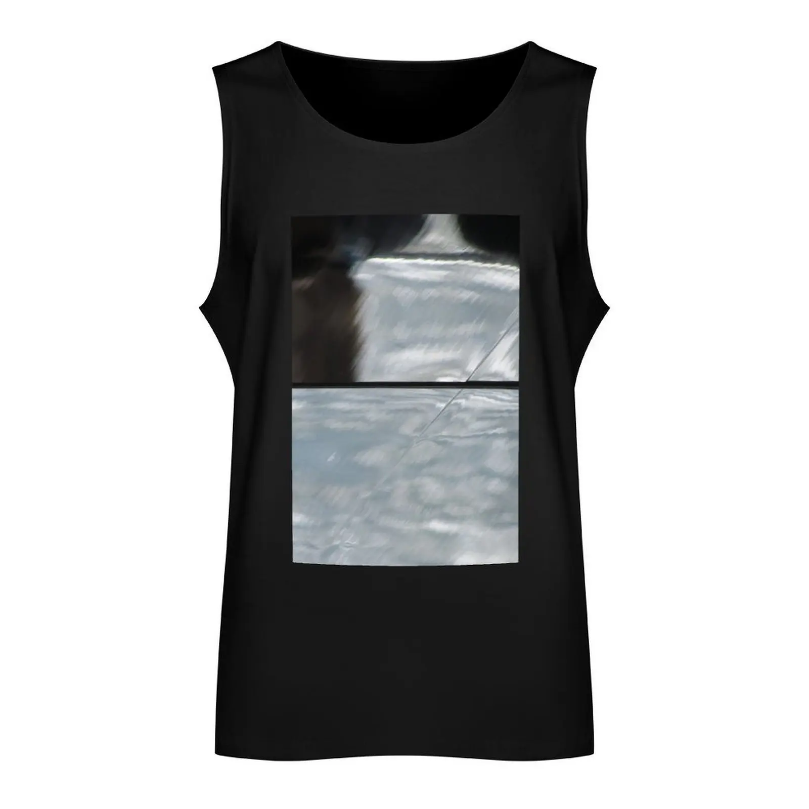 Ghostly reflections.... Tank Top Short sleeve Sleeveless men