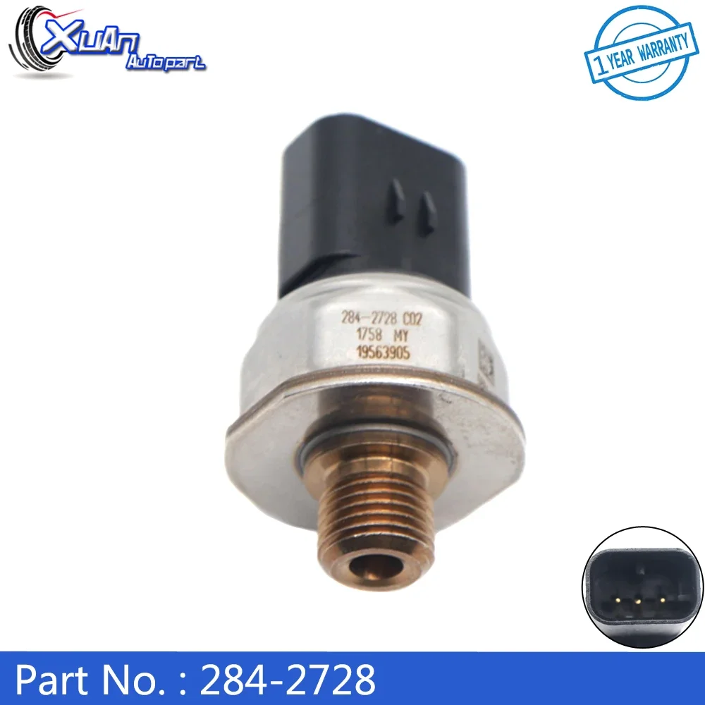 New Heavy Duty Pressure Sensor 284‑2728 For Caterpillar CAT C13 C15 C16 C6.6 C9 C9.3 583T Replace 5PP4‑16 15293393 Gp‑Pressure