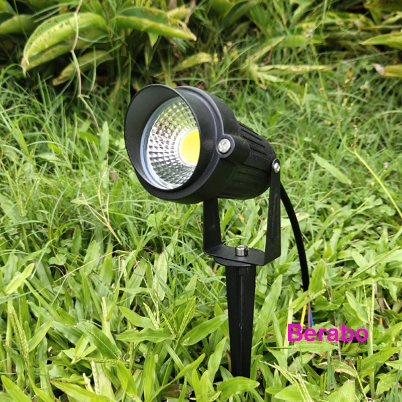 Neue Stil COB Garten Rasen Lampe 230V 220V 110V 12V Outdoor LED Spike-Licht 5W 7W 9W 12W Pfad Landschaft Wasserdicht Spot Lampen – Detail 11