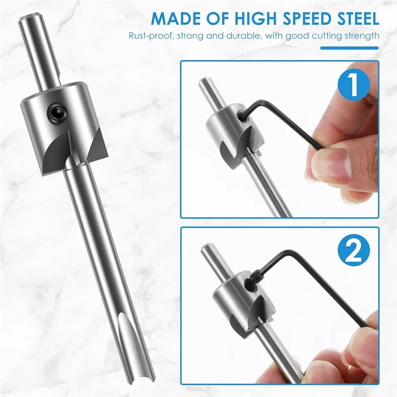 

AB47-Набор из 8-х бочковых триммеров, высокоскоростная стальная ручка, фреза, триммер, фреза с режущей головкой 3/4 дюйма, деревообработка