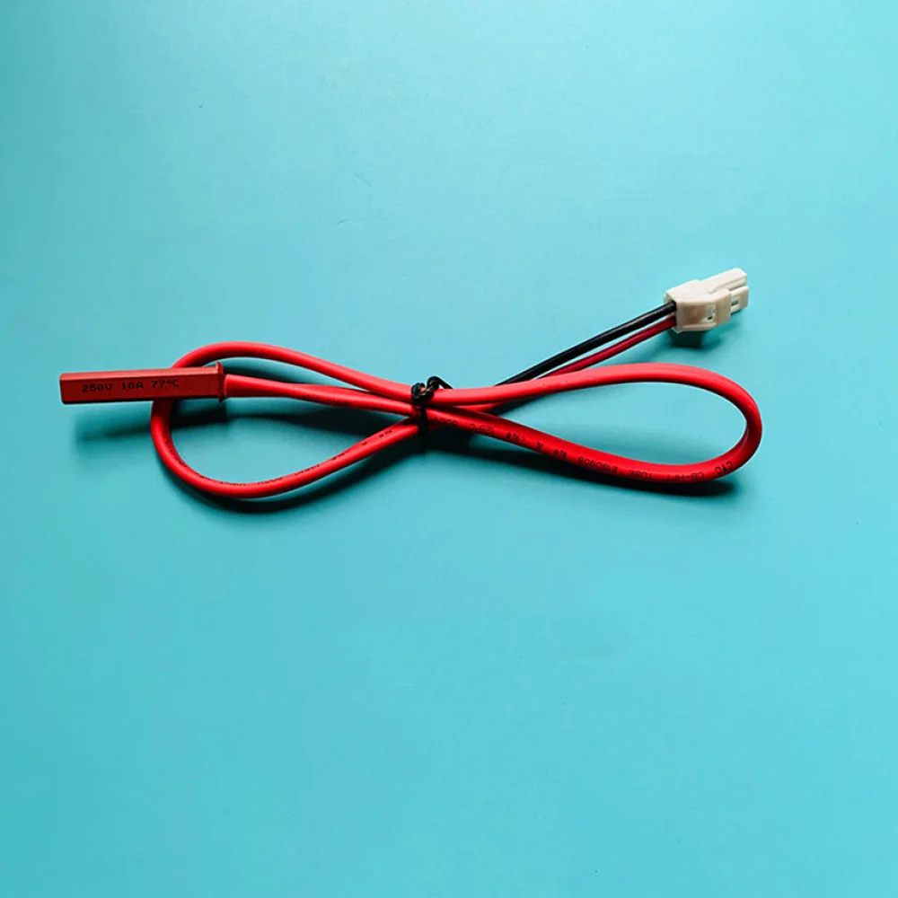 1 قطعة فيوز الثلاجة أنبوب تذويب التحكم في درجة الحرارة سلك فيوز 77 °   250 فولت لملحقات ثلاجة فريستك
