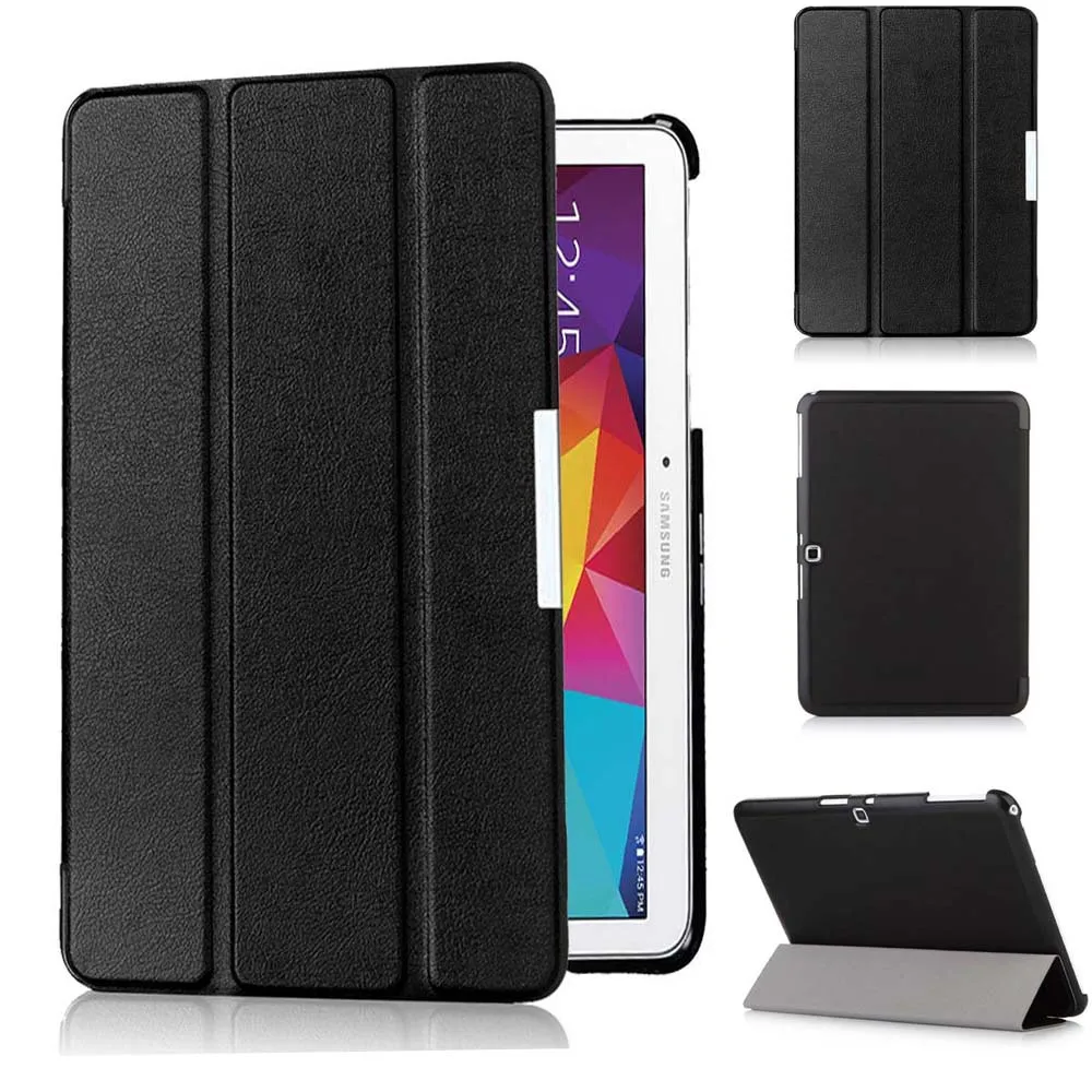 

Smart Case for Galaxy Tab 4 10.1 SM-T530 T531 Tablet Ultra Slim Flip Folio Pu Leather Stand Case with Auto Sleep&Awake up