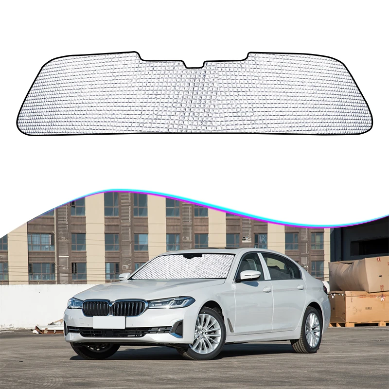 

For BMW 5 Series G30 Sedan 2018-2022 Car Sunshades UV Protection Curtain Sun Shade Visor Front Windshield Cover Protect Privacy